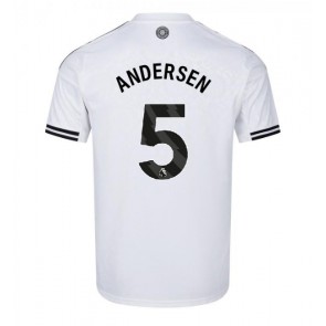Fulham Joachim Andersen #5 Domácí Dres 2025-26 Krátký Rukáv